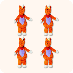 Buddy The Unicorn Plush Type B 4PCS