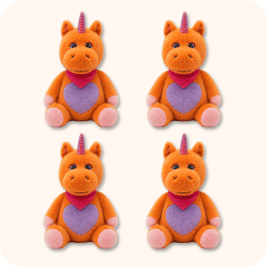 Buddy The Unicorn Plush Type C 4PCS